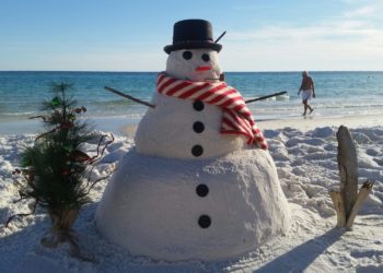 Florida snowman....