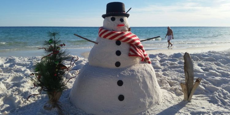 Florida snowman....
